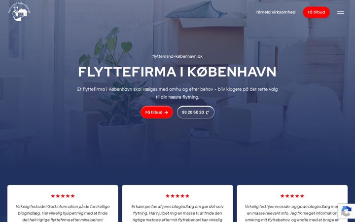 Screenshot of flyttemand-kobenhavn.dk
