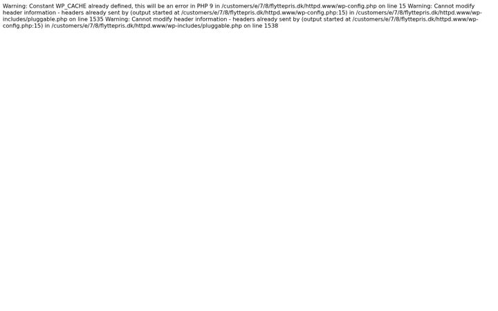 Screenshot of flyttepris.dk