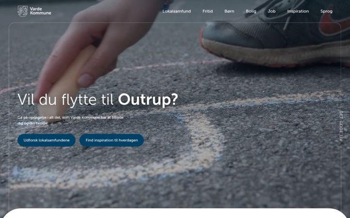 Screenshot of flyttilvarde.dk