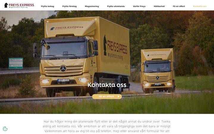Screenshot of flyttning.nu