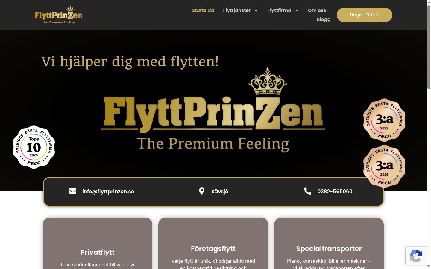 Skjermbilde av samtykkebanneret slik det vises før noen interaksjon