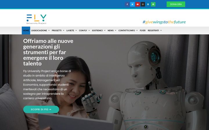 Screenshot of flyunipro.org
