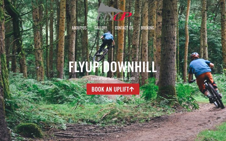 Screenshot of flyupdownhill.co.uk