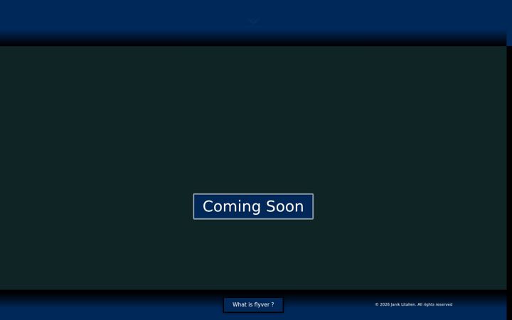 Screenshot von flyver.net