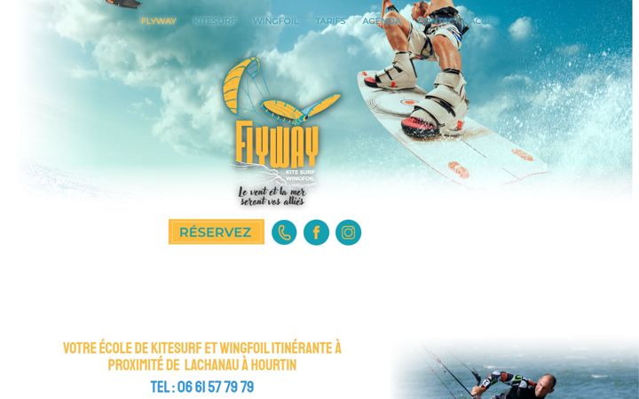 Screenshot of flyway.fr