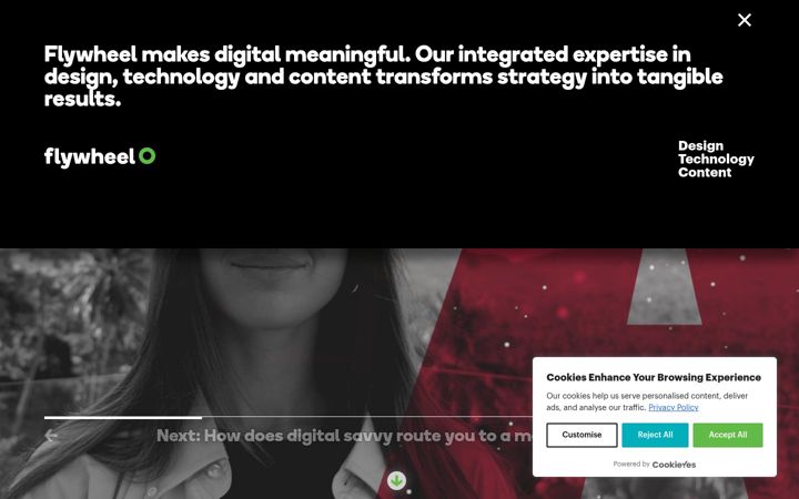 Screenshot of flywheelstrategic.com