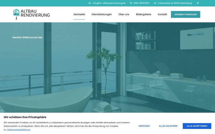 Screenshot of fm-altbaurenovierung.de