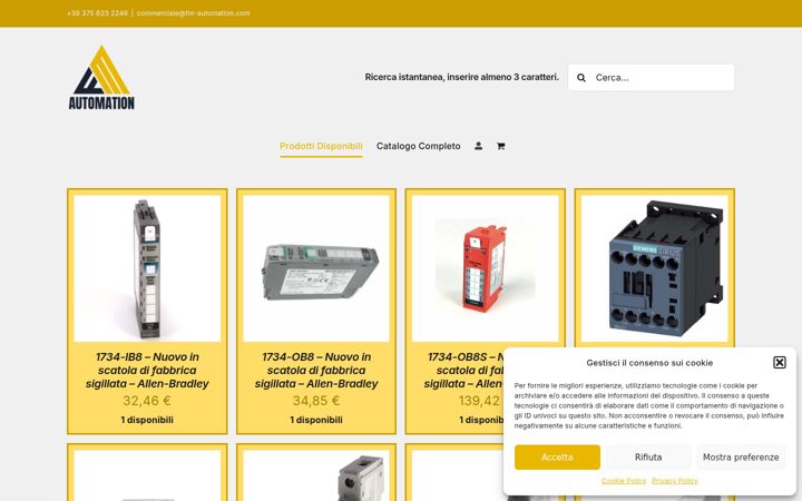 Screenshot of fm-automation.com