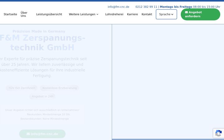 Screenshot of fm-cnc.de
