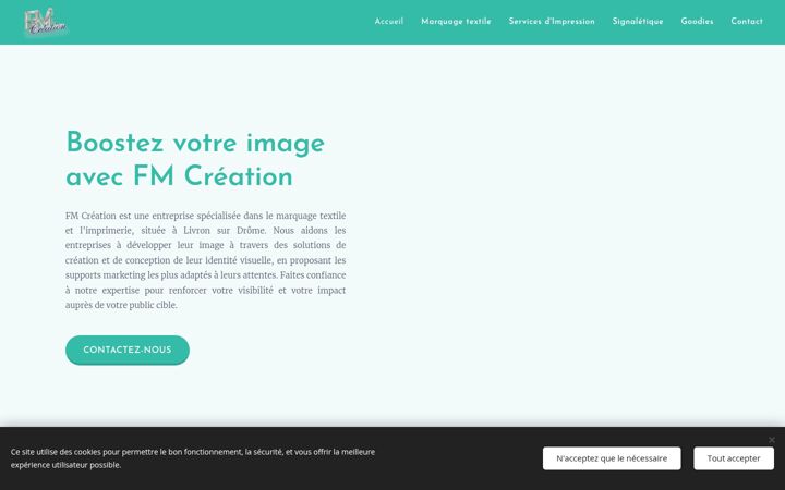 Screenshot of fm-creation.com