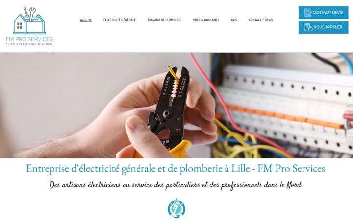 Screenshot of fm-proservices.fr
