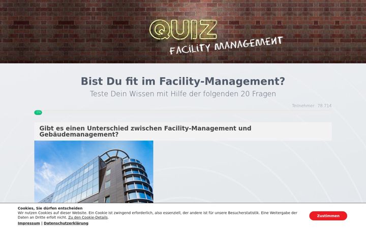 Screenshot of fm-quiz.de