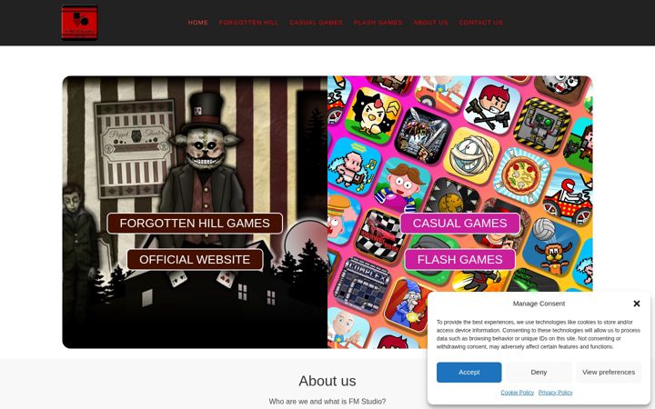 Screenshot von fm-studio.net