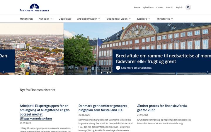 Screenshot of fm.dk