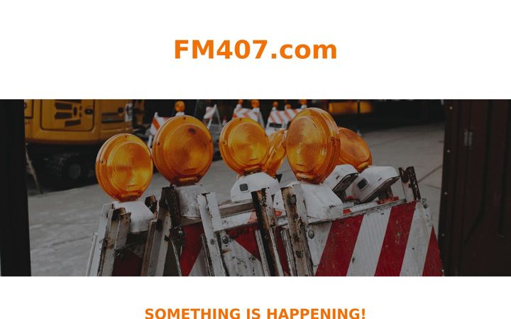 Screenshot of fm407.com