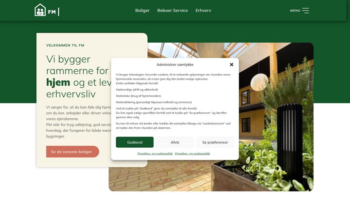 Screenshot of fmadmin.dk
