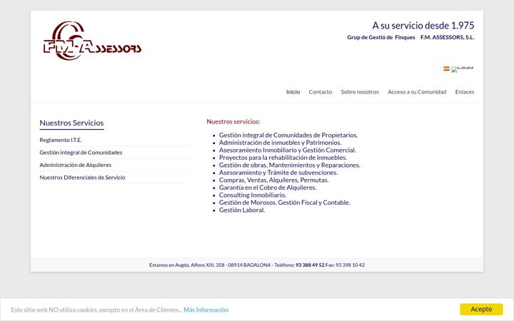 Screenshot of fmassessors.com
