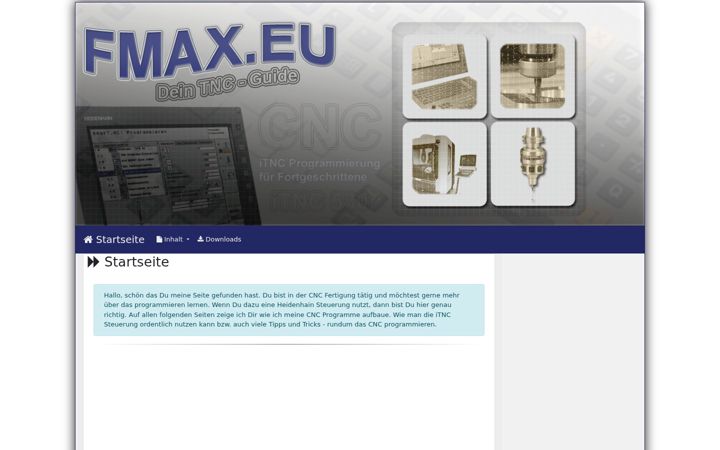 Screenshot of fmax.eu