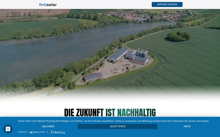 Képernyőkép: fmb-solar.de