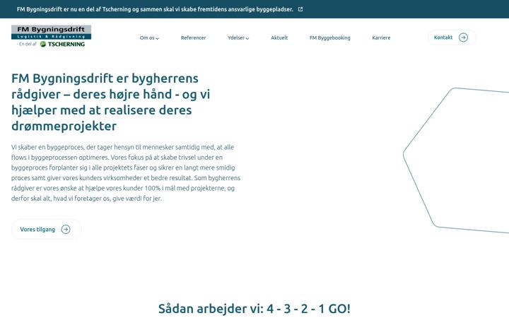 Screenshot of fmbygningsdrift.dk