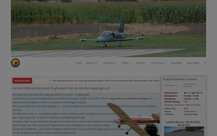 Screenshot of fmc-gersthofen.de