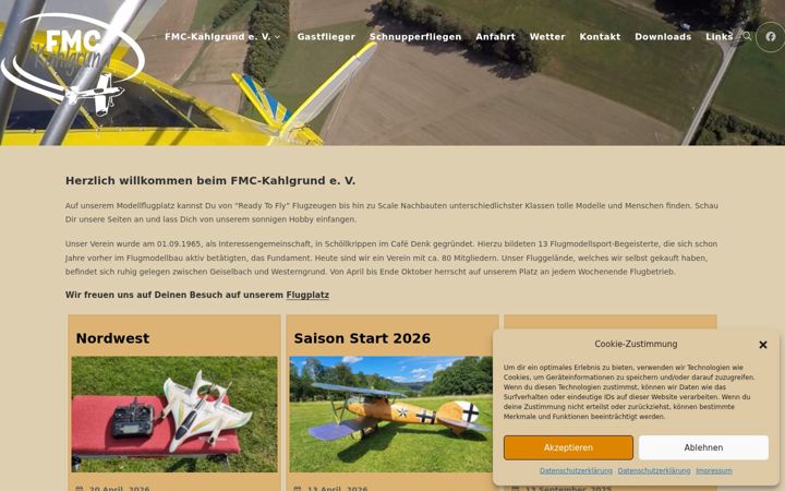 Screenshot of fmc-kahlgrund.de