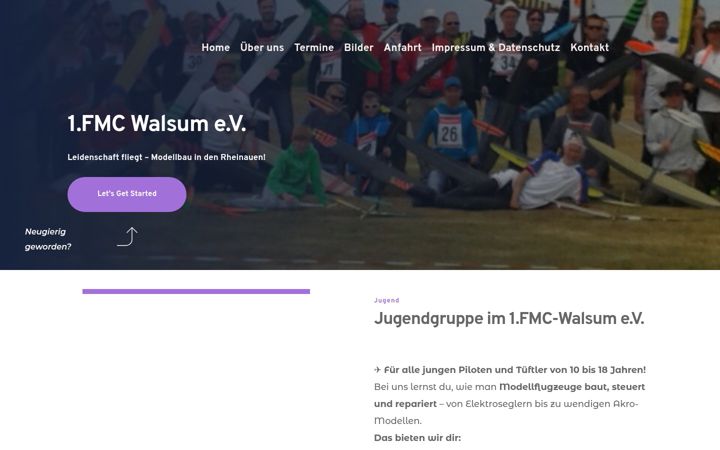 Képernyőkép: fmc-walsum.de