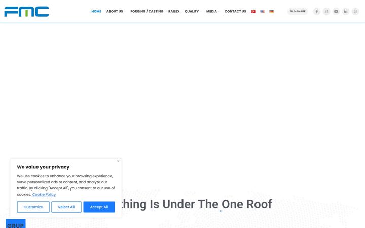 Screenshot of fmc.com.tr