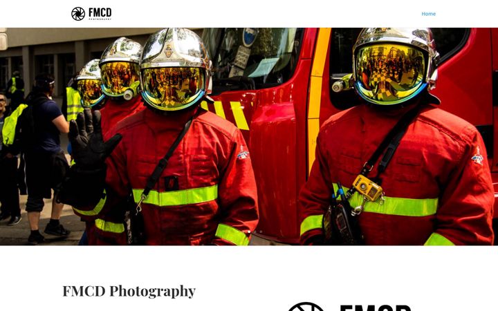 Screenshot of fmcdphotography.co.uk