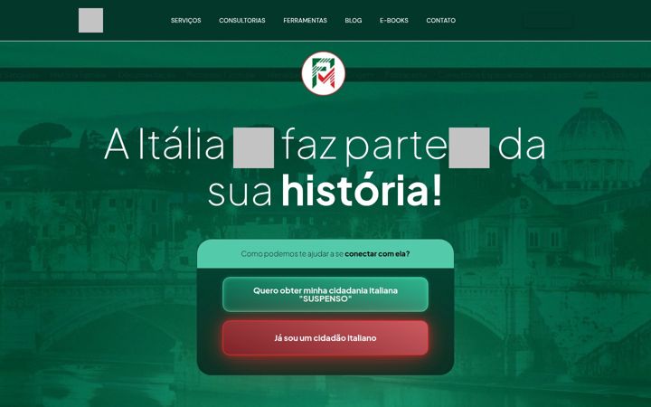 Screenshot of fmcittadinanza.com
