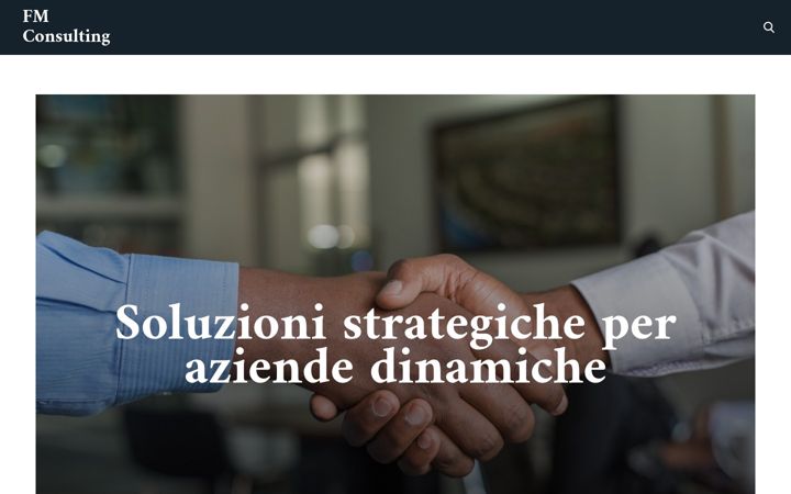 Screenshot of fmconsultingitalia.it