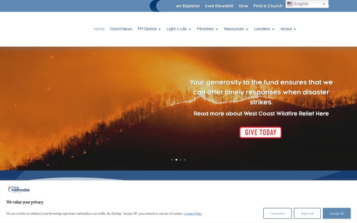 Screenshot of fmcusa.org