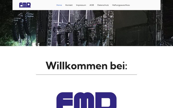 Képernyőkép: fmd-veranstaltungstechnik.de