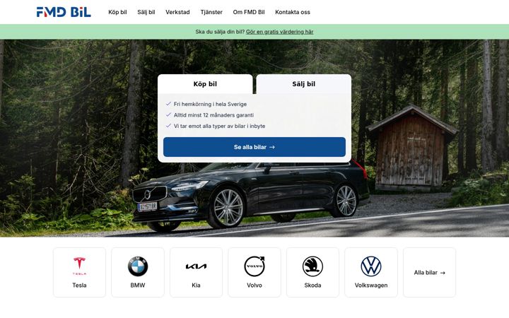 Screenshot of fmdbil.se