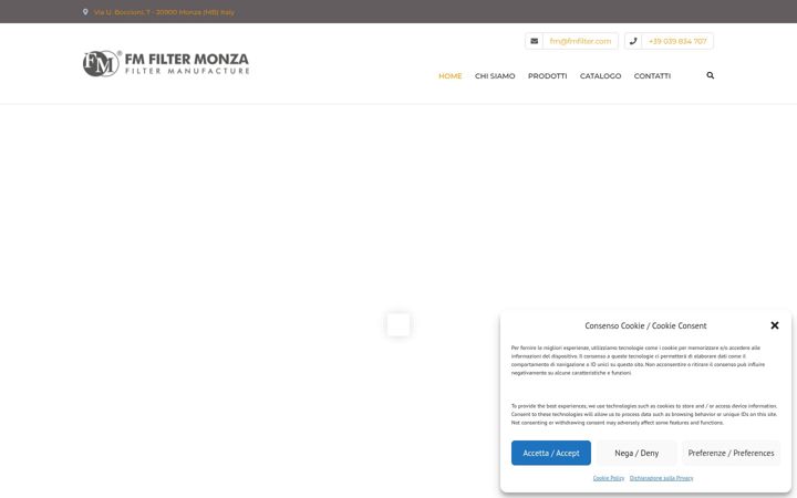 Screenshot of fmfilter.com