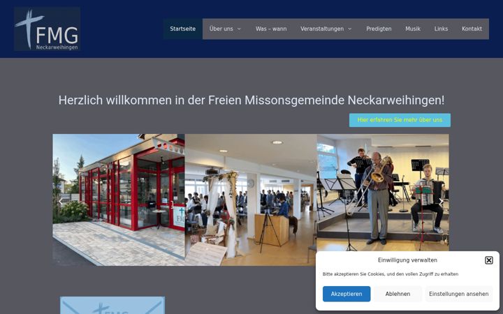 Képernyőkép: fmg-nw.de