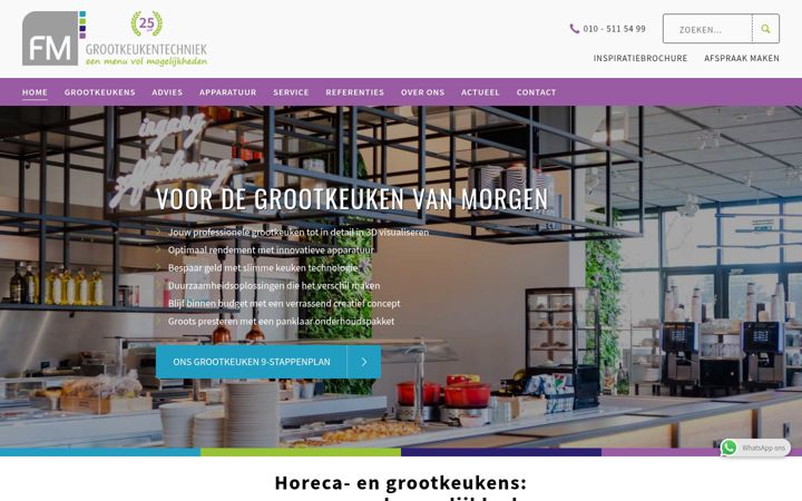 Capture d'écran de fmgrootkeukentechniek.nl