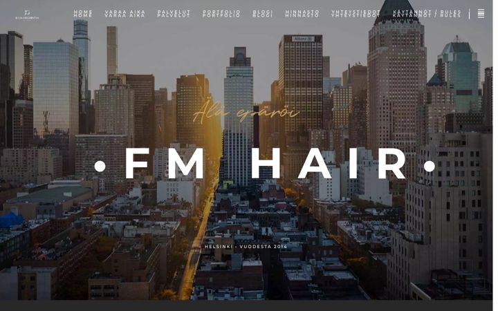 Screenshot of fmhair.fi