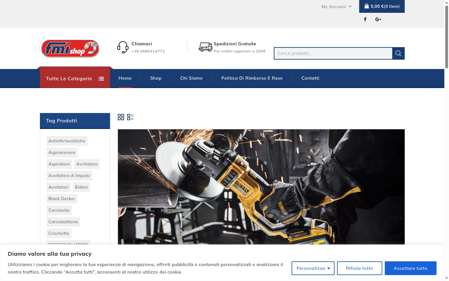 Screenshot tal-banner tal-kunsens muri qabel kwalunkwe interazzjoni