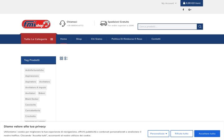 Screenshot of fmi-shop.it