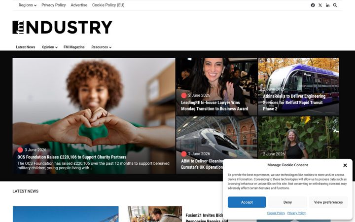 Screenshot of fmindustry.com