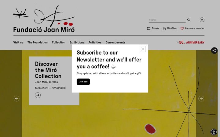Screenshot of fmirobcn.org