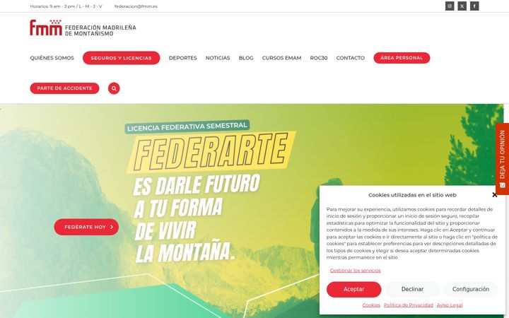 Screenshot of fmm.es