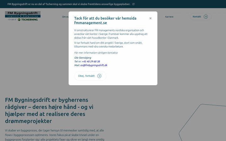Screenshot of fmmanagement.se