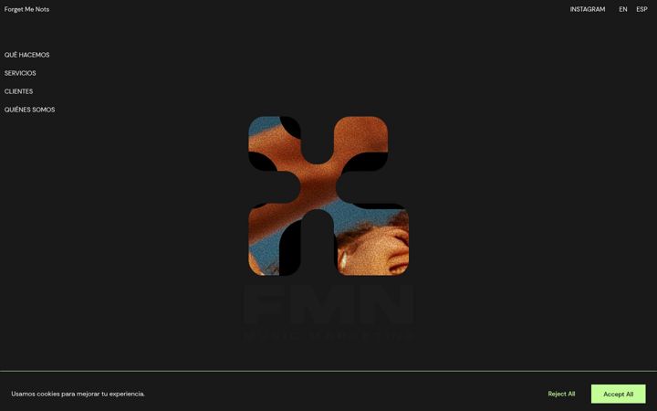 Screenshot of fmn-agency.com