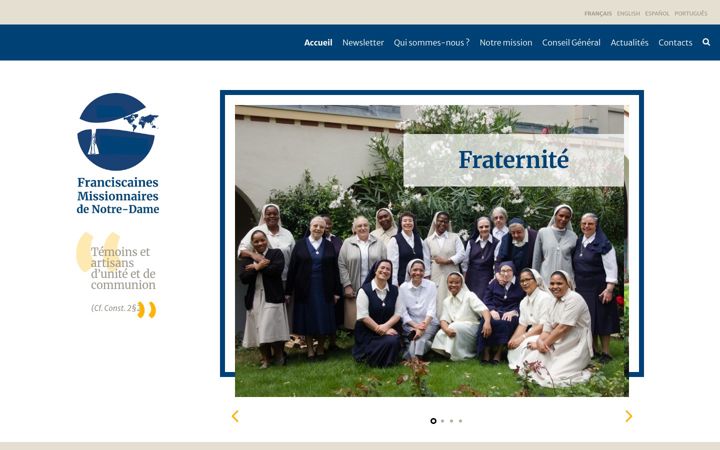 Screenshot of fmnd-international.org