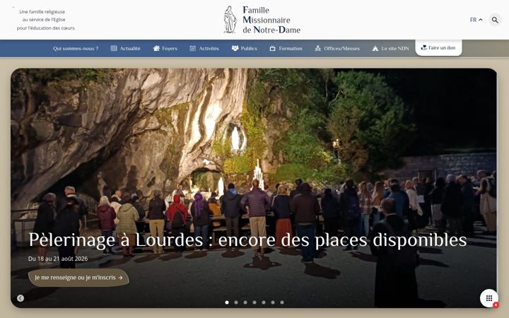 Screenshot of fmnd.org