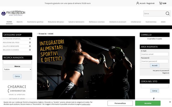 Captura de pantalla de fmnutrition.it