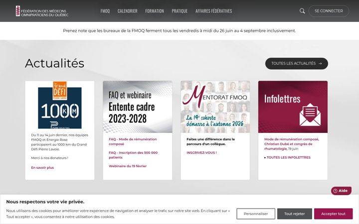 Screenshot of fmoq.org