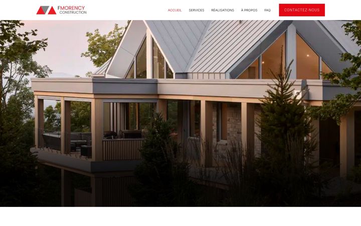 Screenshot of fmorencyconstruction.com